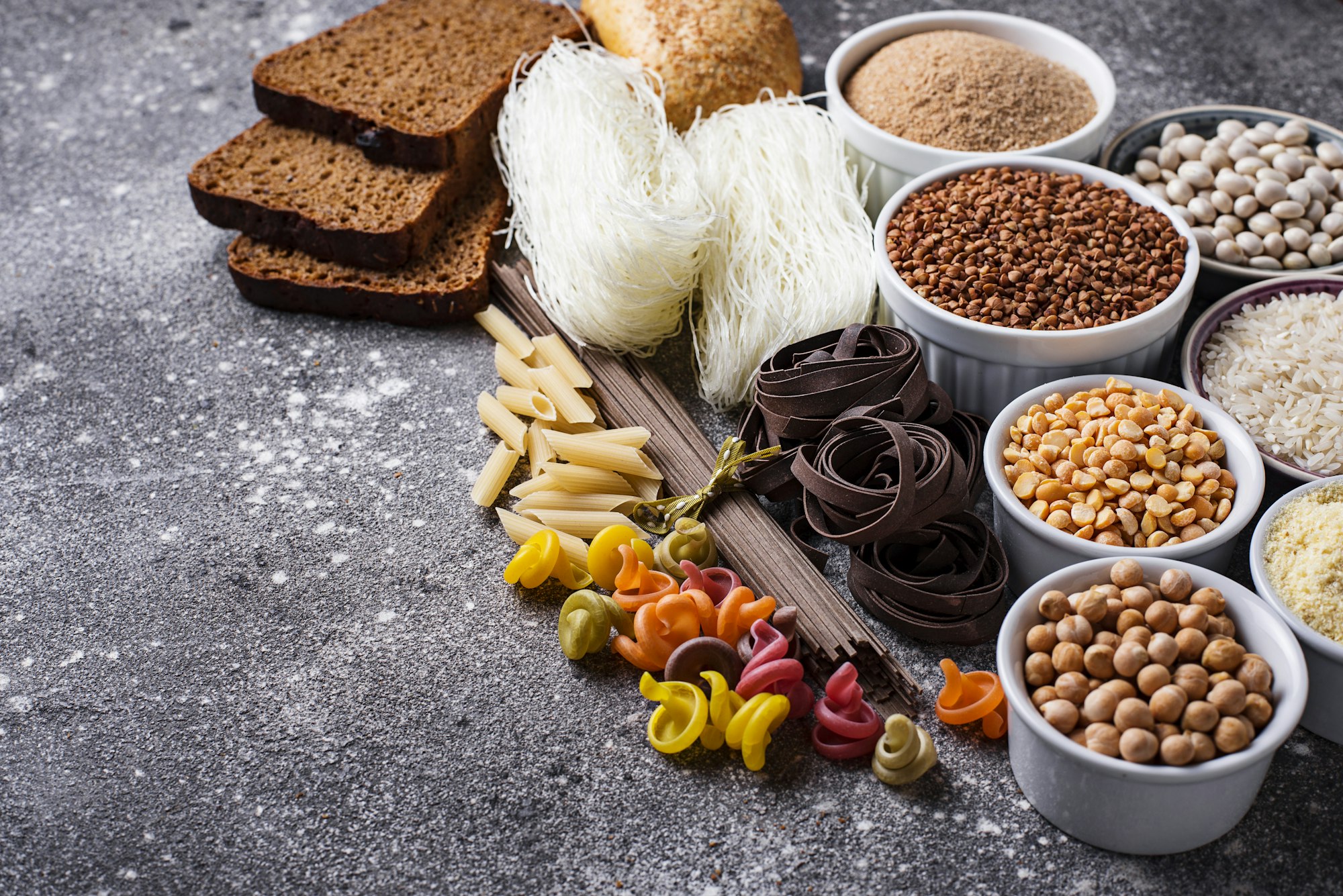 Set of gluten free products